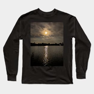 Central Park Manhattan Skyline New York City Long Sleeve T-Shirt